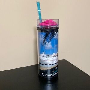 Retired Ship Carnival Cruise Ecstasy souvenir cup New